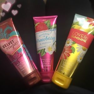Bath & Bodyworks Lotion Bundle Deal ! ♡ (3 FOR 14)
